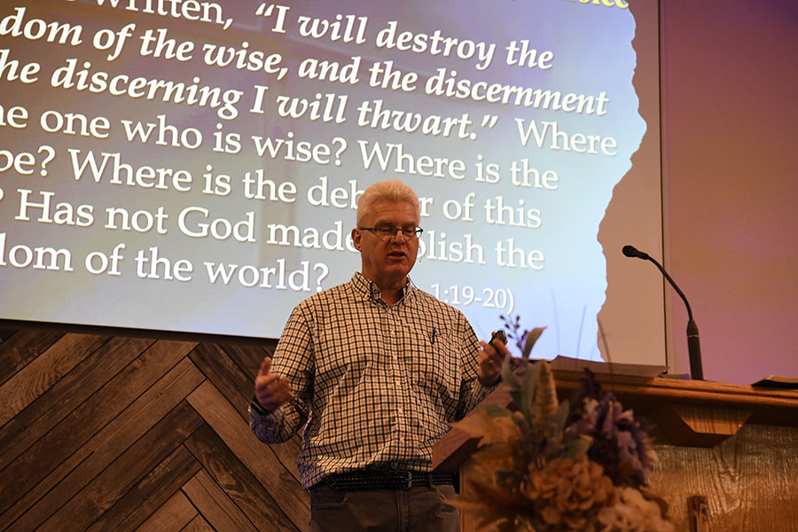 Pastor Jeff Boschman Teaching
